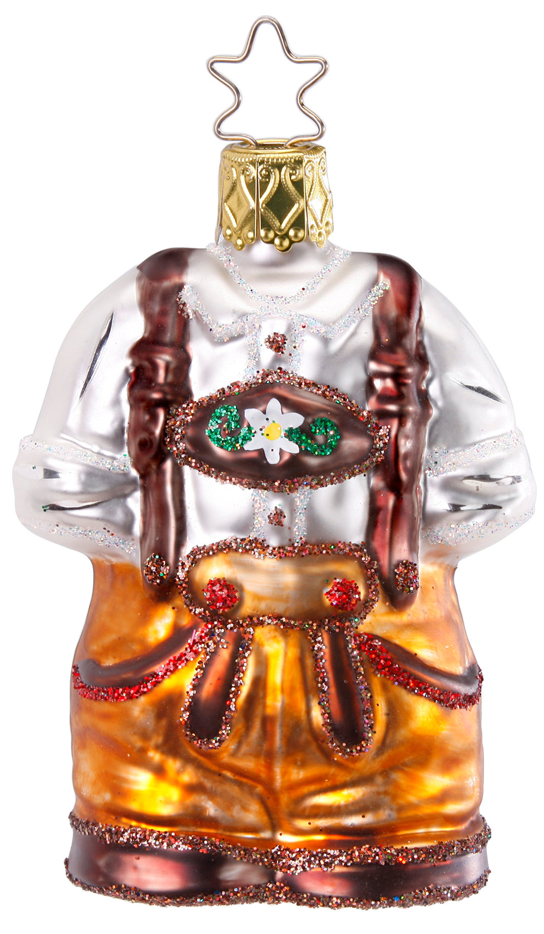 Weihnachtsbaumanhänger Motiv Wies'n Gaudi von Inge Glas