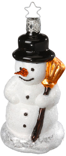 Weihnachtsbaumanhänger Motiv Kecke Karottennase Glas von Inge Glas