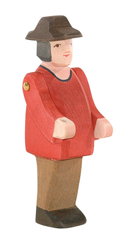 Bauer Holzspielfigur von Ostheimer