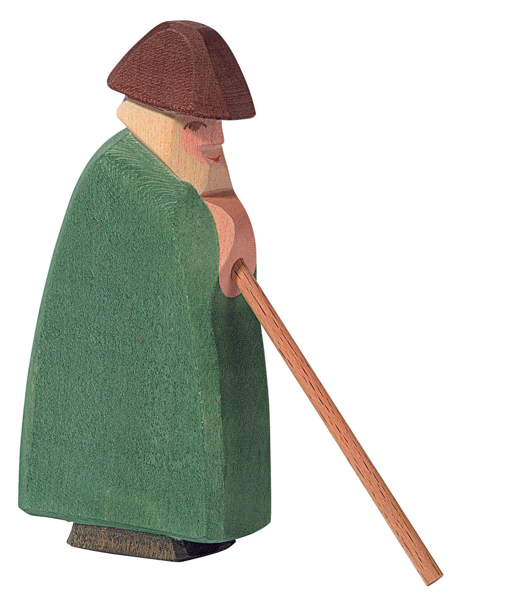 Schäfer mit Stab Holzspielfigur von Ostheimer