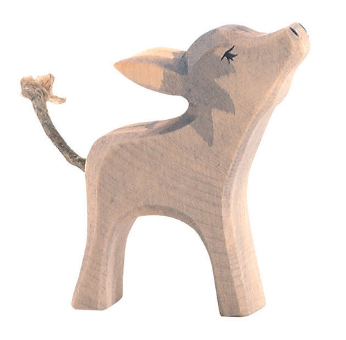 Esel klein Kopf hoch Holzspielfigur von Ostheimer