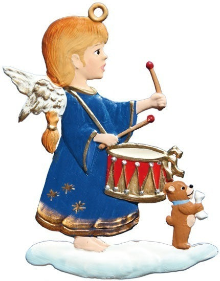 Trommler Engel Zinnfigur von Wilhelm Schweizer