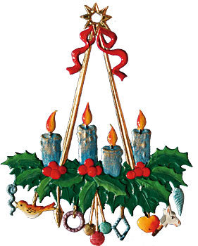 Stechpalmenkranz Zinnfigur von Wilhelm Schweizer
