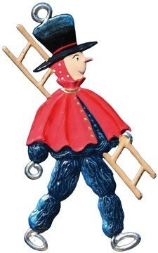 Pflaumentoffel Zinnfigur von Wilhelm Schweizer