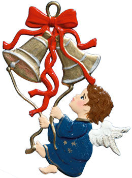 Weihnachtsläuten (Engel) Zinnfigur von Wilhelm Schweizer