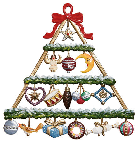 Kranzpyramide Zinnfigur von Wilhelm Schweizer