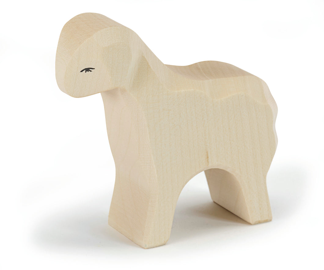 Schaf stehend Holzspielfigur von Ostheimer