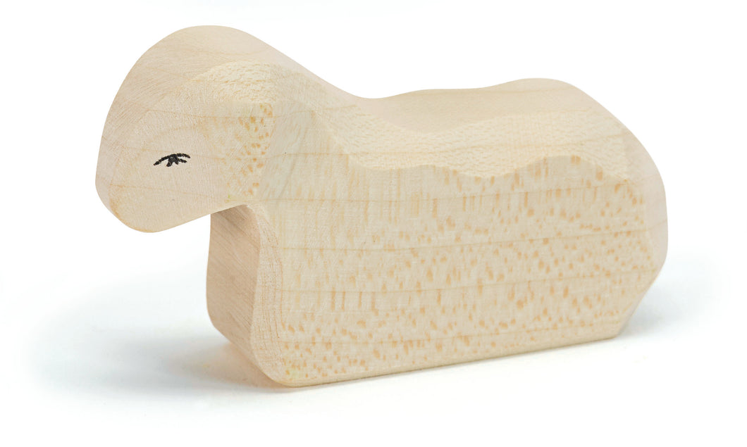 Lamm liegend Holzspielfigur von Ostheimer