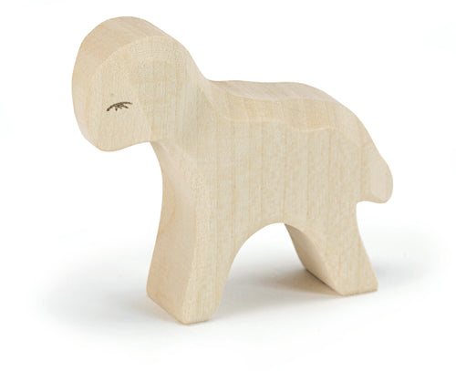 Lamm stehend Holzspielfigur von Ostheimer