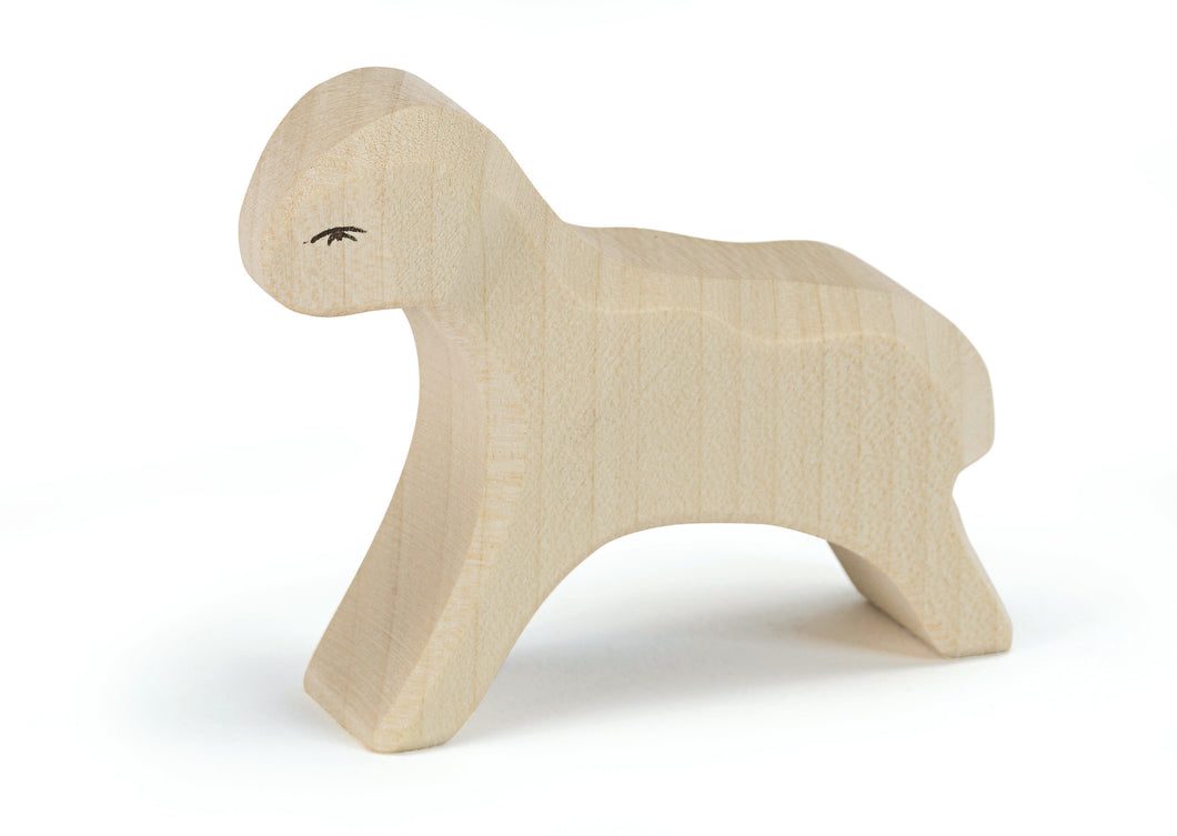 Lamm laufend Holzspielfigur von Ostheimer
