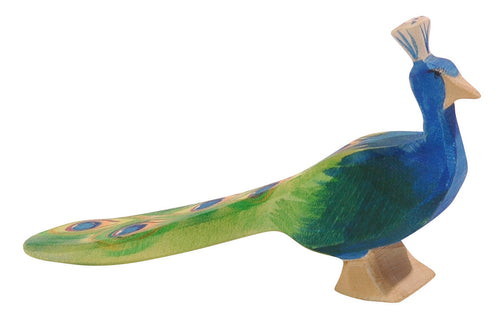 Pfau Holzspielfigur von Ostheimer