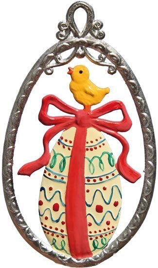 Osterei Zinnfigur von Wilhelm Schweizer