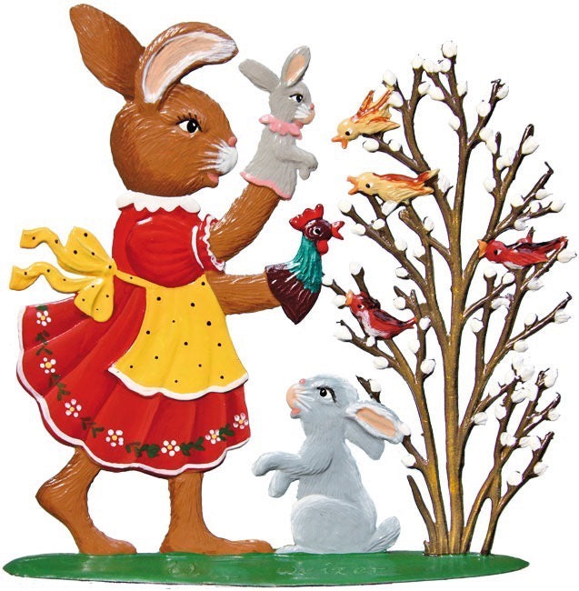 Hase Puppenspiel Zinnfigur von Wilhelm Schweizer