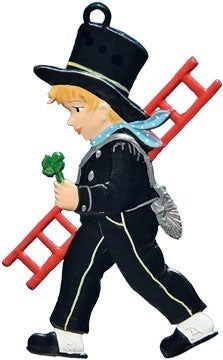 Schornsteinfeger Zinnfigur von Wilhelm Schweizer