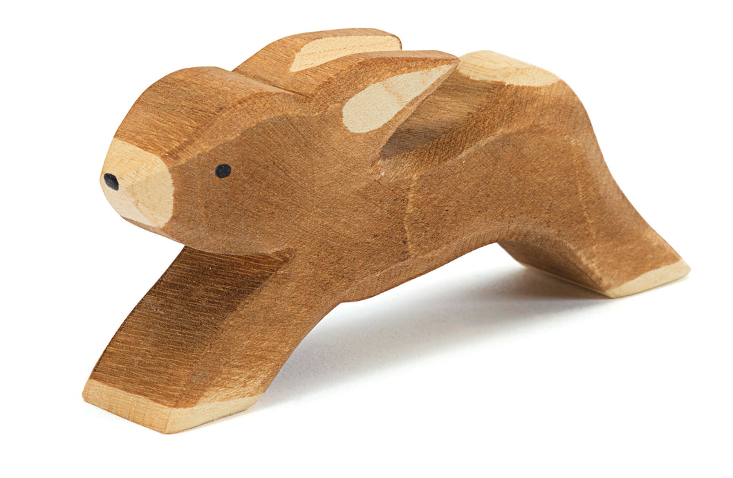 Hase laufend Holzspielfigur von Ostheimer