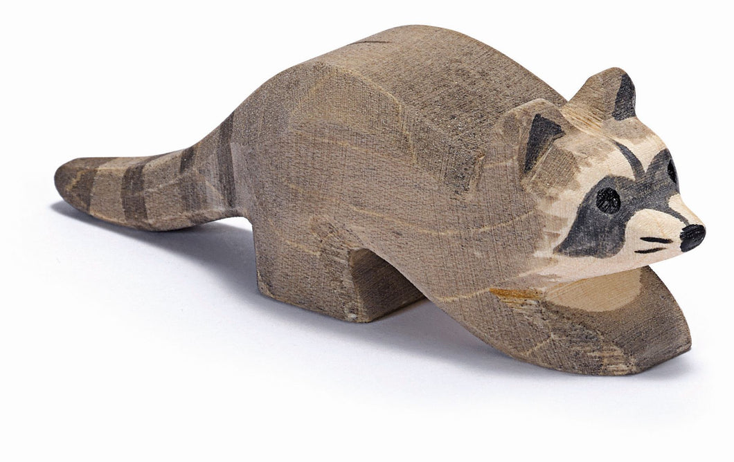 Waschbär klein Spielfigur aus Holz von Ostheimer