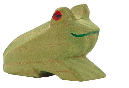 Frosch sitzend Holzspielfigur von Ostheimer
