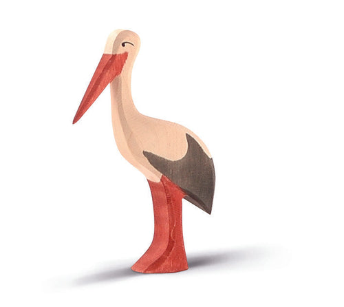 Storch Holzspielfigur von Ostheimer