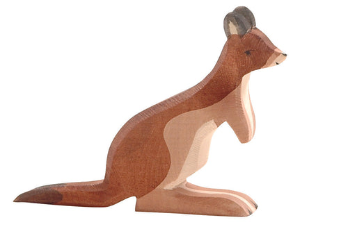 Känguru Vater Holzspielfigur von Ostheimer