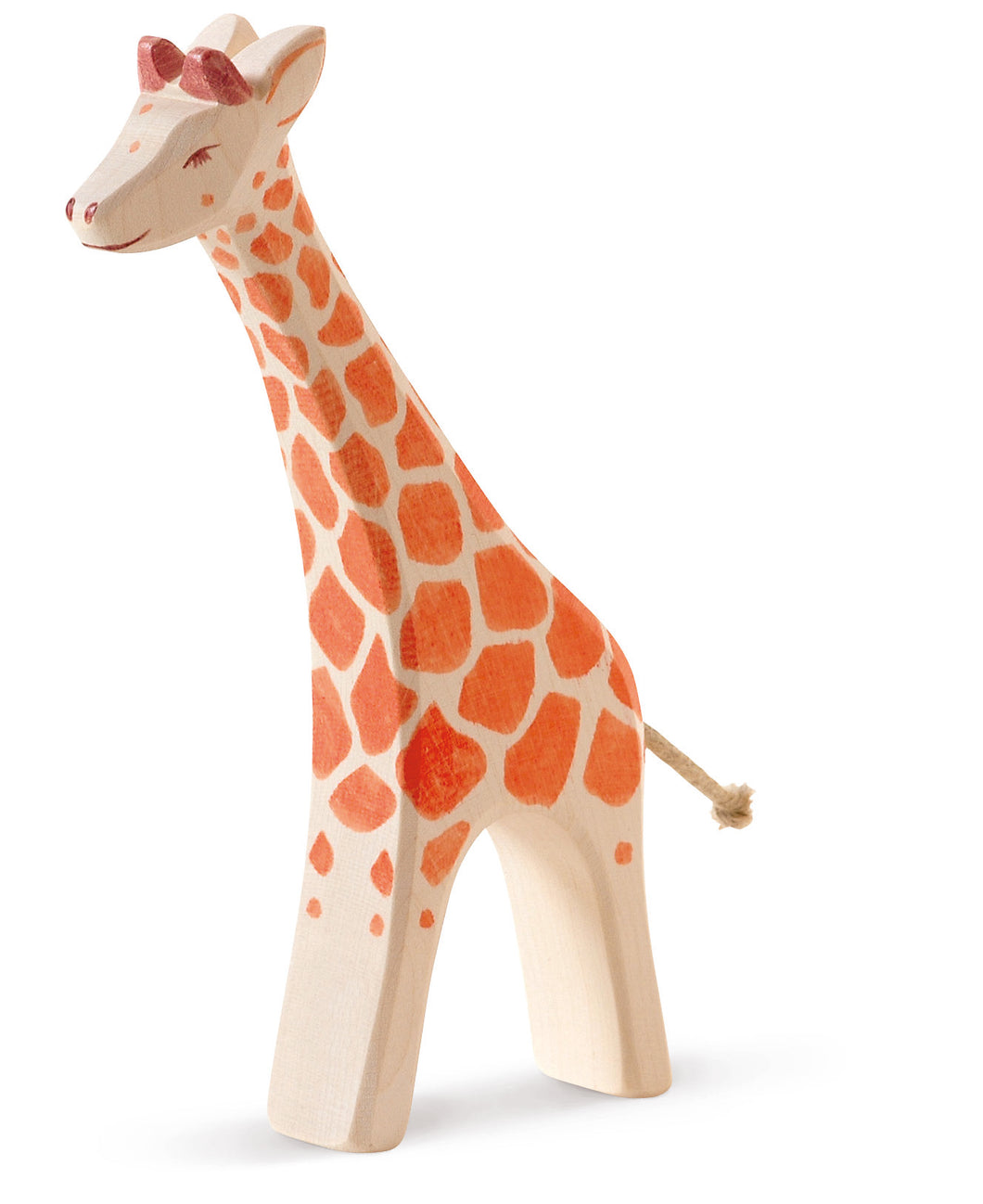 Giraffe groß laufend Holzspielfigur von Ostheimer