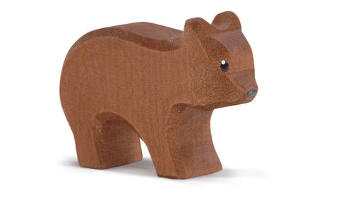Bär klein laufend Holzspielfigur von Ostheimer