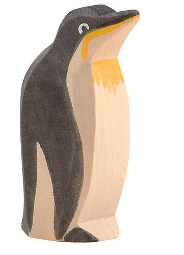 Pinguin Schnabel hoch Spielfigur aus Holz von Ostheimer