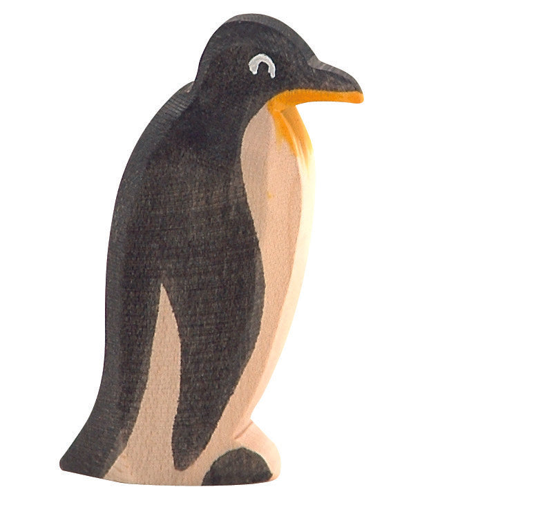 Pinguin Schnabel gerade Spielfigur aus Holz von Ostheimer