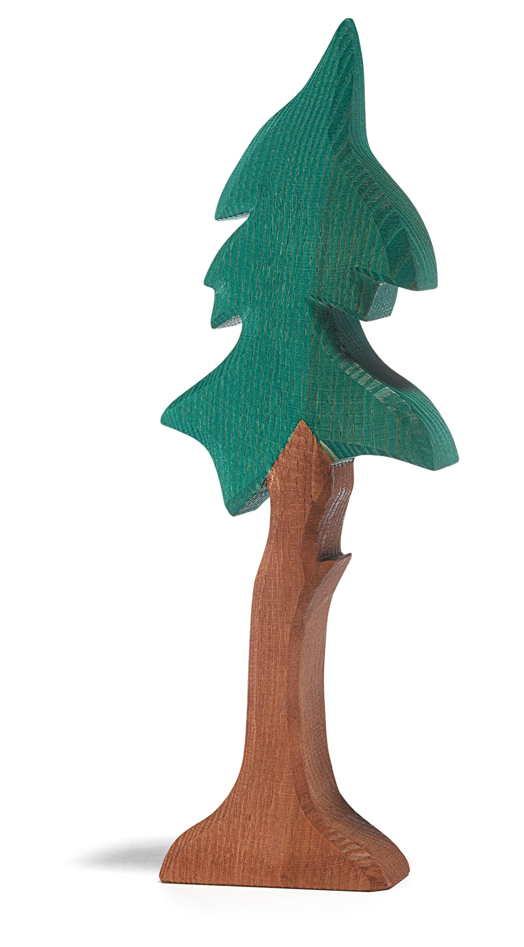 Tanne lang mit Stamm und Stütze Spielfigur aus Holz von Ostheimer