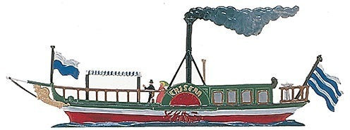 Dampfschiff Tristan Zinnfigur von Wilhelm Schweizer