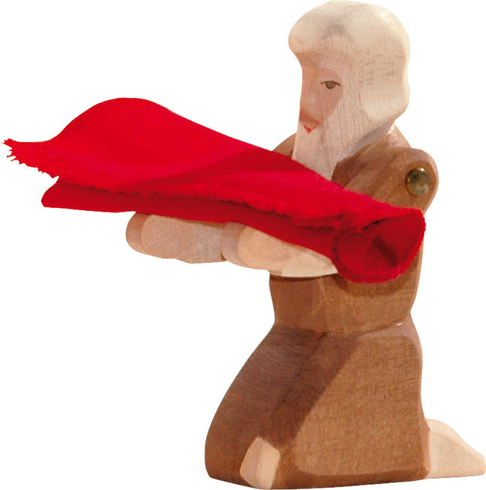 Bettler Spielfigur aus Holz von Ostheimer
