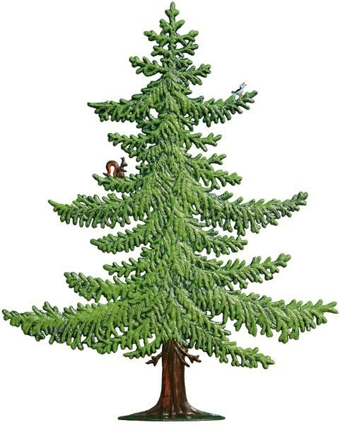 Tanne groß Zinnfigur von Wilhelm Schweizer