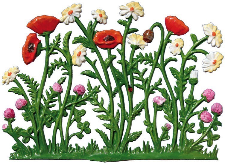 Mohn-Margaritenfeld Zinnfigur von Wilhelm Schweizer