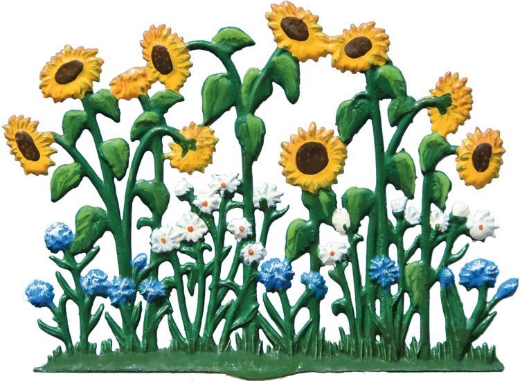 Sonnenblumenfeld Zinnfigur von Wilhelm Schweizer