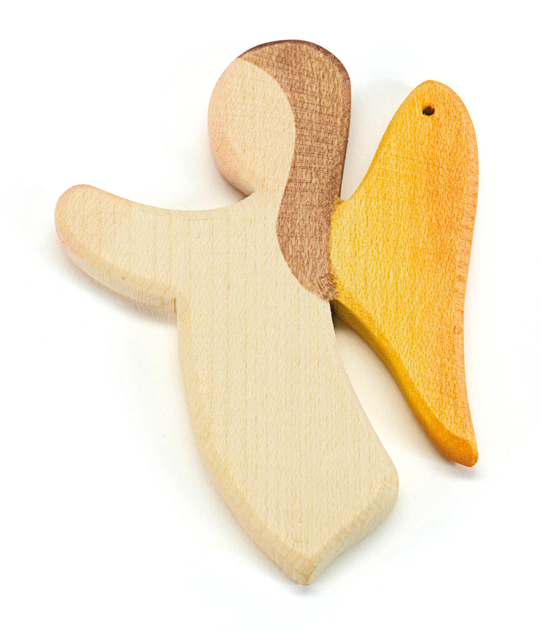 Englein weiß Spielfigur aus Holz von Ostheimer