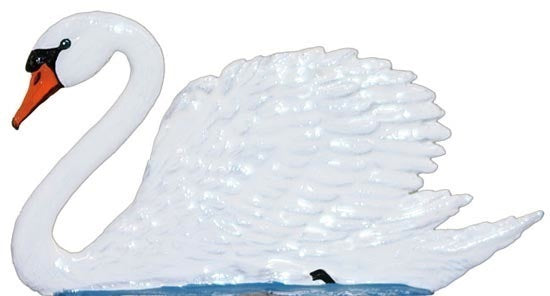 Schwan Zinnfigur von Wilhelm Schweizer