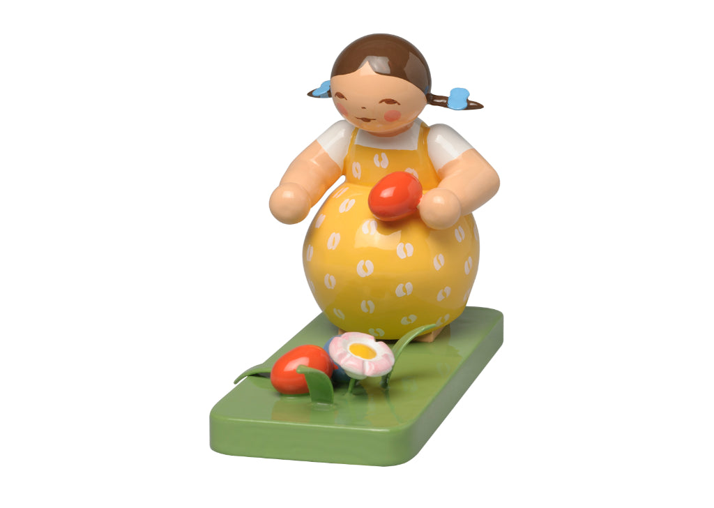 Mädchen am Osternest von Wendt & Kühn