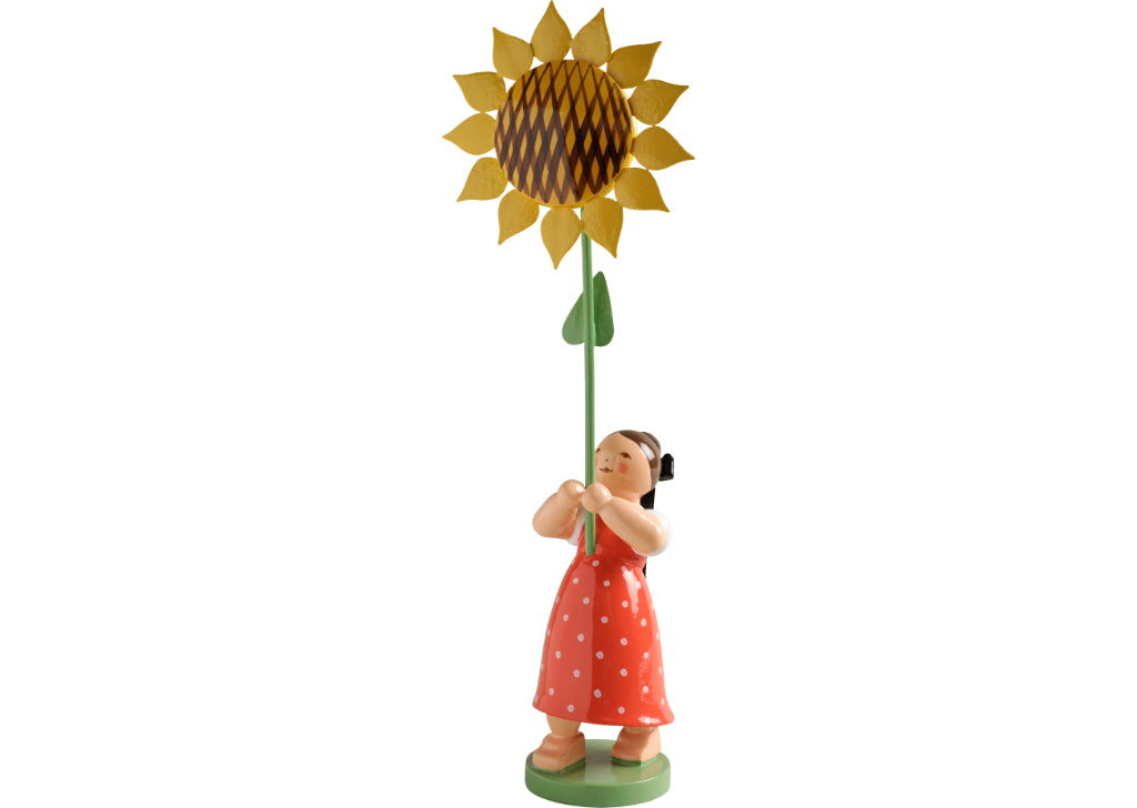 Mädchen mit Sonnenblume von Wendt & Kühn