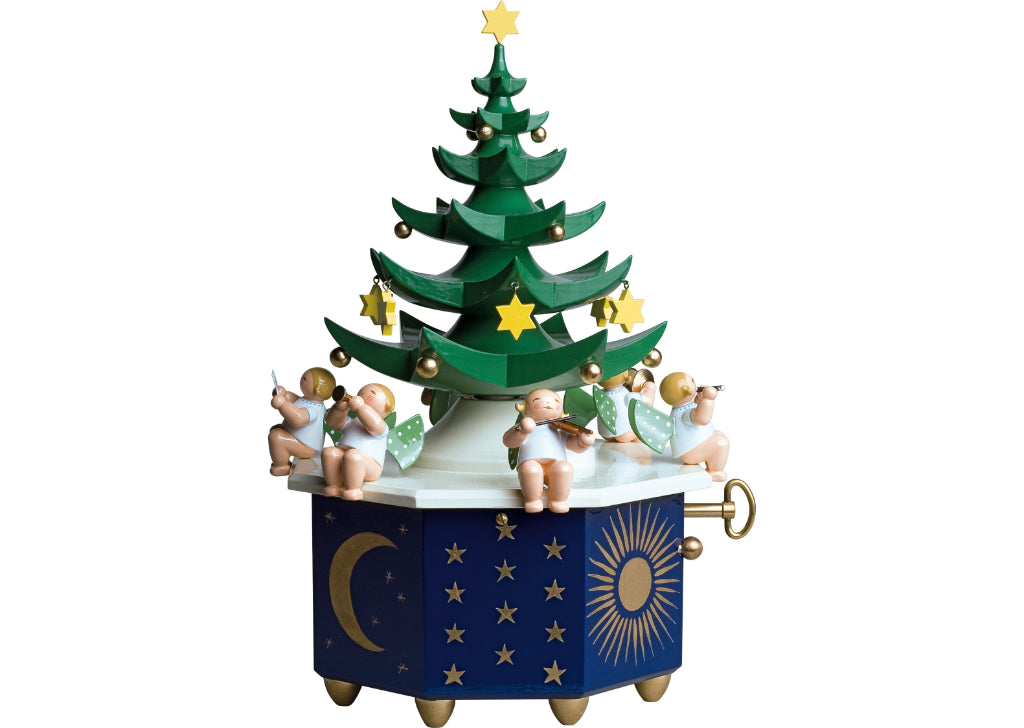 Spieldose „Tannenbaum“ h) Am Weihnachtsbaume die Lichter brennen von Wendt & Kühn