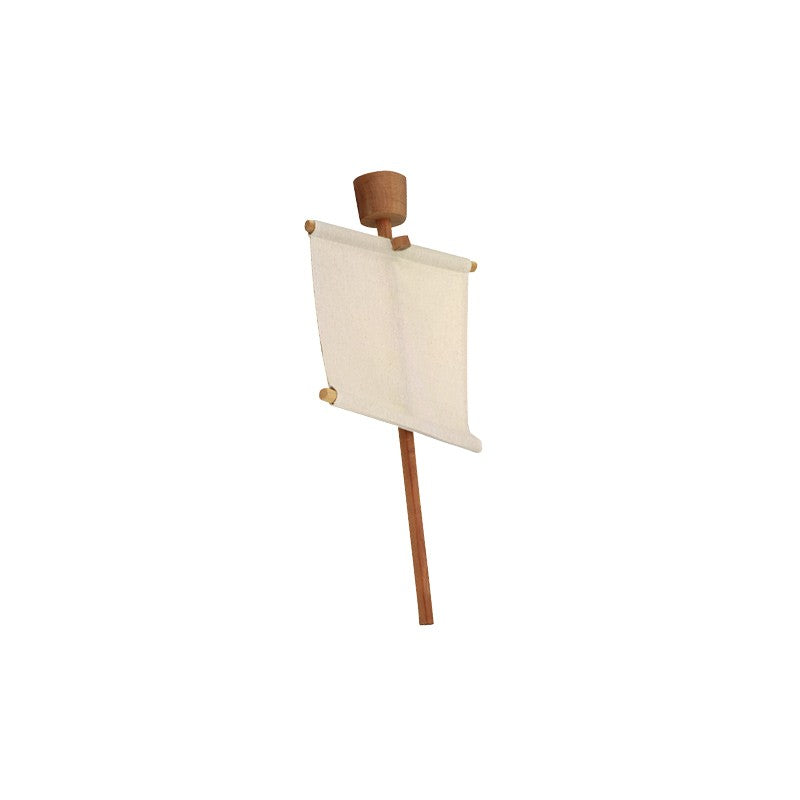 Segel Mast mit Ausguck Spielfigur aus Holz von Ostheimer
