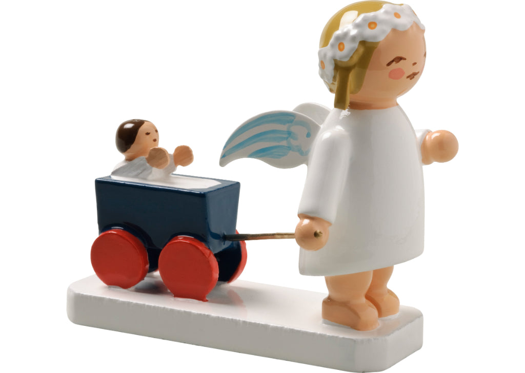 Margeritenengel mit Puppenwagen von Wendt & Kühn