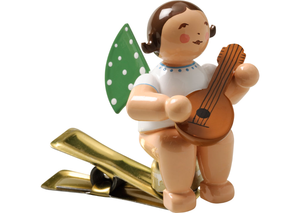 Engel mit Mandoline, auf Klemme von Wendt & Kühn