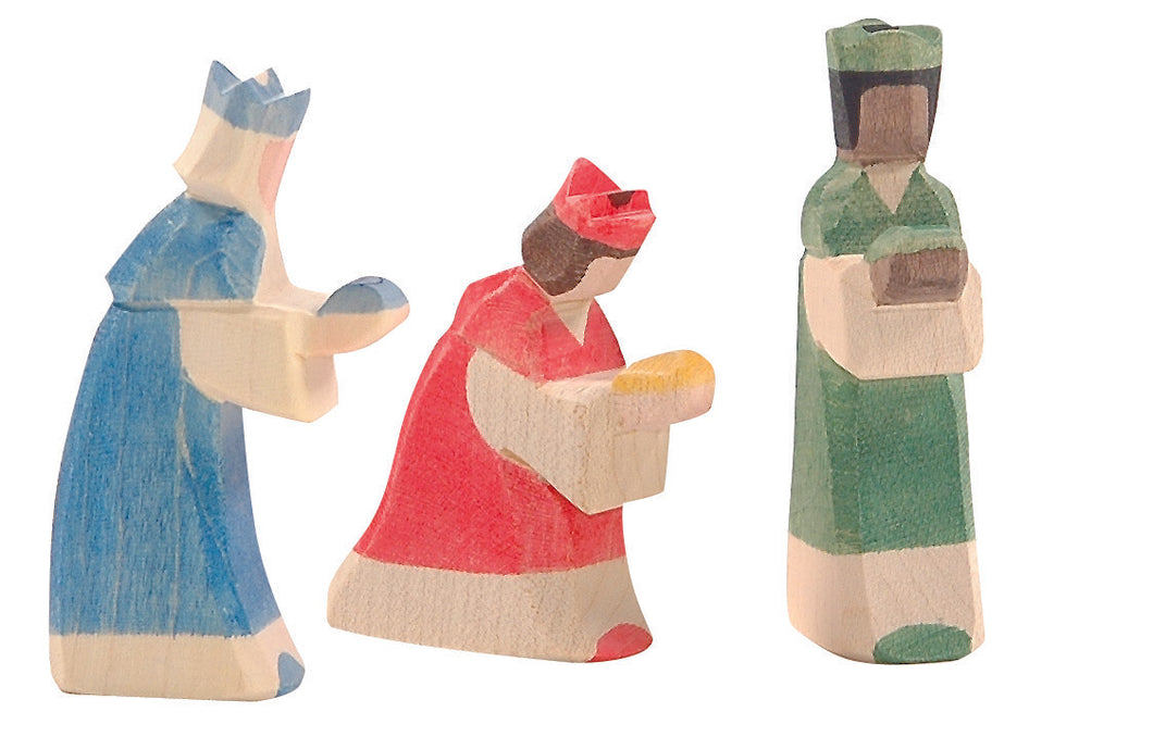 Königsgruppe mini 3-tlg. Spielfigur aus Holz von Ostheimer