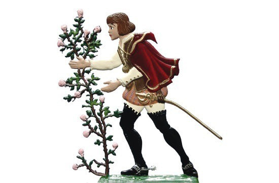 Prinz zum Stellen Zinnfigur von Wilhelm Schweizer