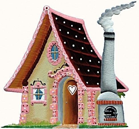 Hexenhaus Zinnfigur von Wilhelm Schweizer