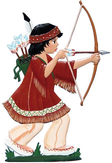 Indianer Zinnfigur von Wilhelm Schweizer