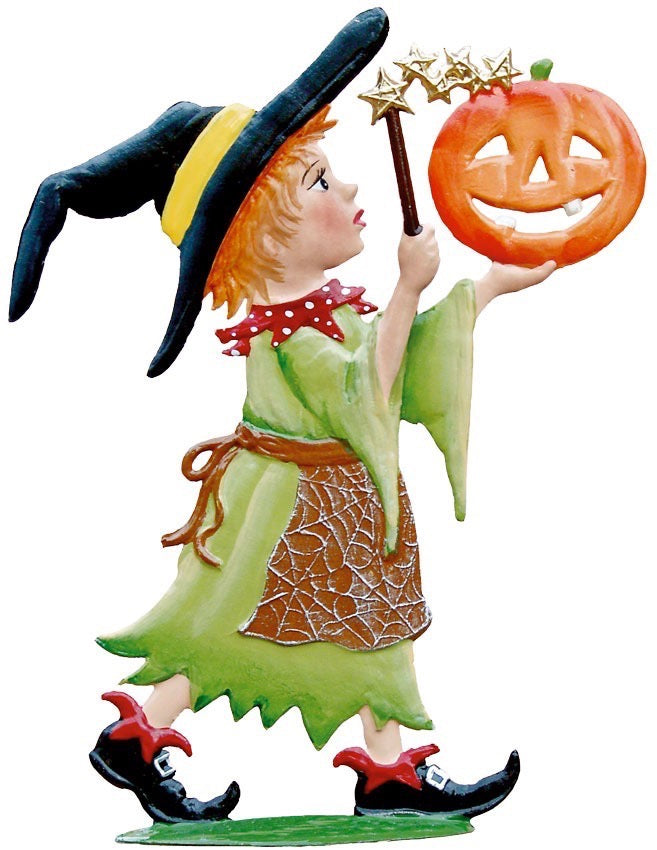 Zauberer-Halloween Zinnfigur von Wilhelm Schweizer