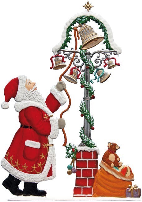 Nikolaus 2016 GlockenlÃ¤uten Zinnfigur von Wilhelm Schweizer