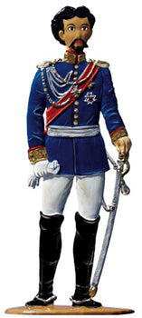 König Ludwig II. Zinnfigur von Wilhelm Schweizer