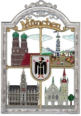Münchenbild Zinnfigur von Wilhelm Schweizer