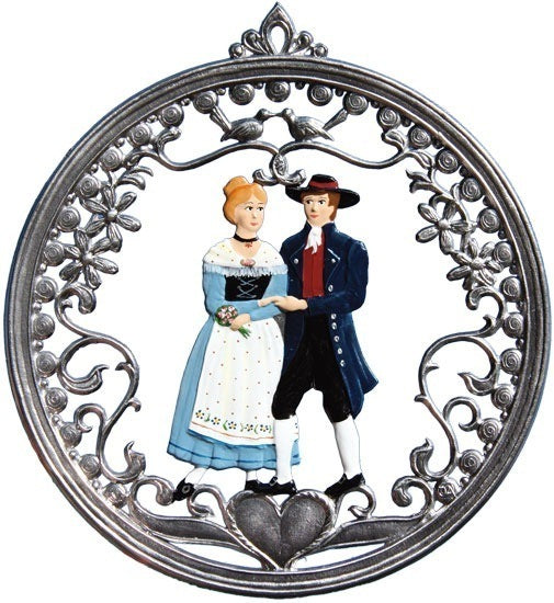 Hochzeitspaar Zinnfigur von Wilhelm Schweizer